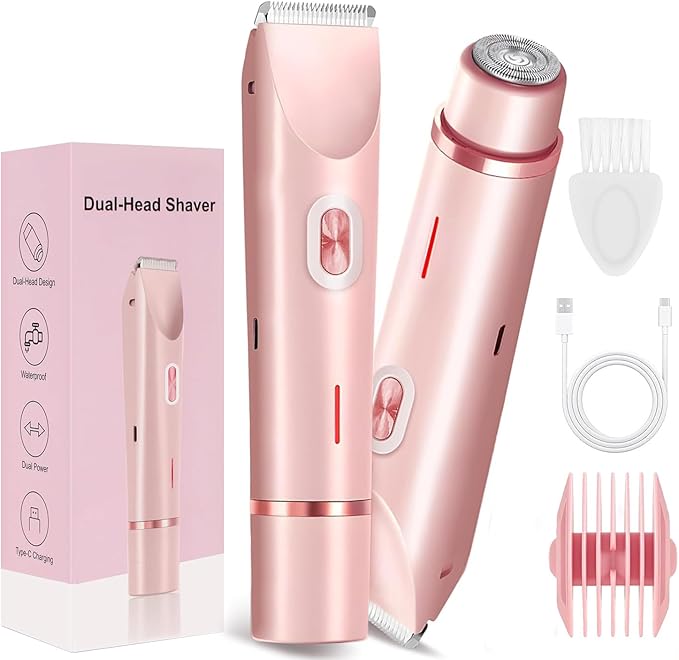 Rasuradora 2 en 1 para pieles sensibles LUNIA®